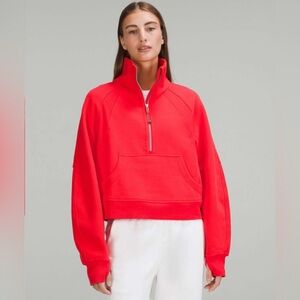 Lululemon Scuba Oversized Funnel Neck Half Zip